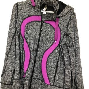 Full zip strides hoodie